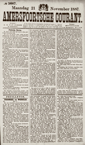 Amersfoortsche Courant 1887-11-21