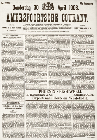 Amersfoortsche Courant 1903-04-30