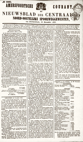 Amersfoortsche Courant 1863-12-22