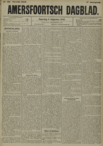 Amersfoortsch Dagblad 1908-08-08