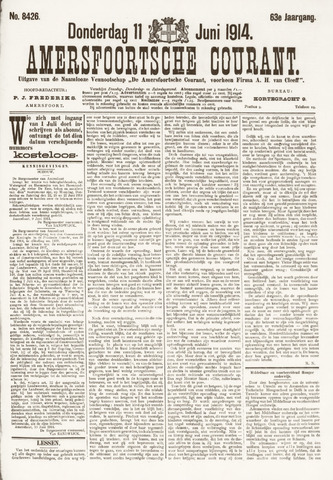 Amersfoortsche Courant 1914-06-11