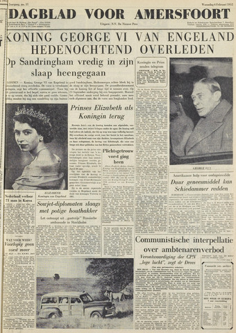 Dagblad voor Amersfoort 1952-02-06