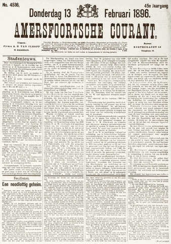 Amersfoortsche Courant 1896-02-13