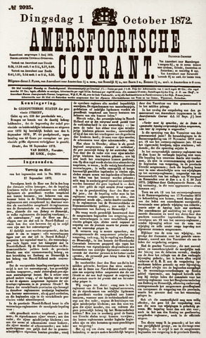 Amersfoortsche Courant 1872-10-01