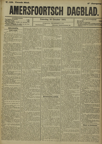 Amersfoortsch Dagblad 1905-10-28