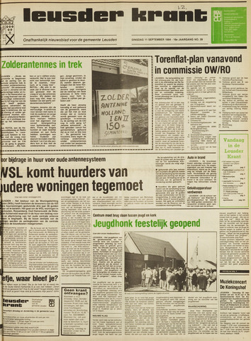 Leusder Krant 1984-09-11