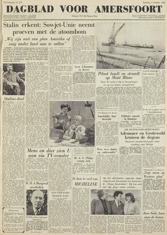 Dagblad voor Amersfoort 1951-10-06