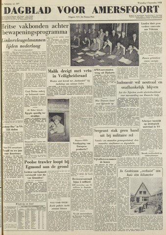Dagblad voor Amersfoort 1952-09-03
