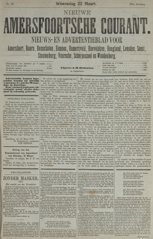Nieuwe Amersfoortsche Courant 1882-03-22