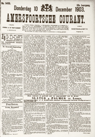 Amersfoortsche Courant 1903-12-10