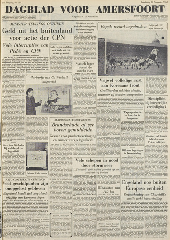 Dagblad voor Amersfoort 1951-11-29