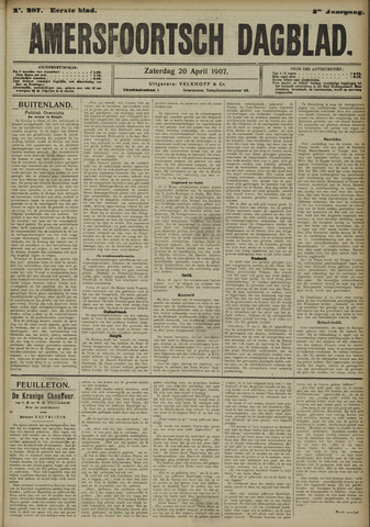 Amersfoortsch Dagblad 1907-04-20