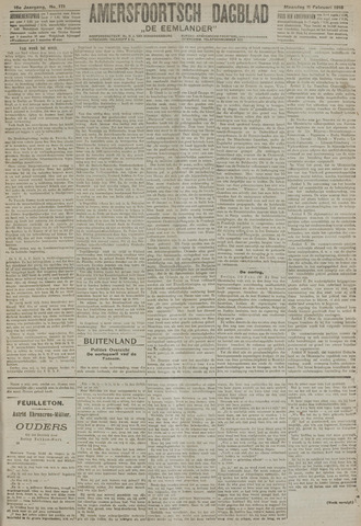 Amersfoortsch Dagblad / De Eemlander 1918-02-11