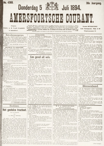 Amersfoortsche Courant 1894-07-05