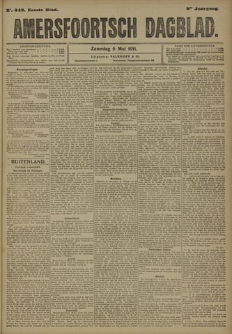 Amersfoortsch Dagblad 1911-05-06