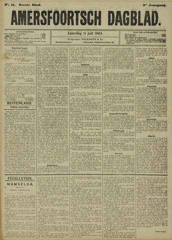 Amersfoortsch Dagblad 1903-07-11