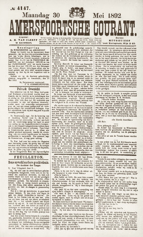 Amersfoortsche Courant 1892-05-30