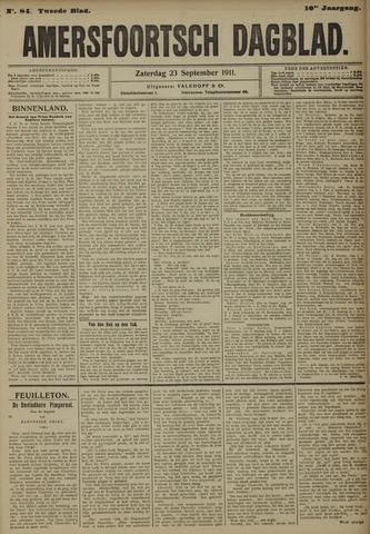 Amersfoortsch Dagblad 1911-09-23