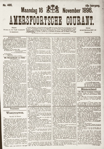 Amersfoortsche Courant 1896-11-16