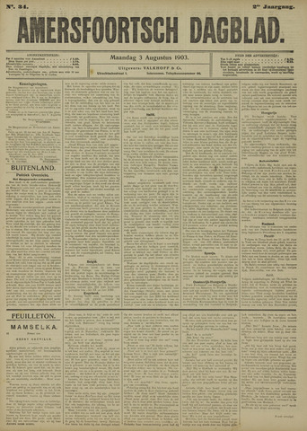 Amersfoortsch Dagblad 1903-08-03