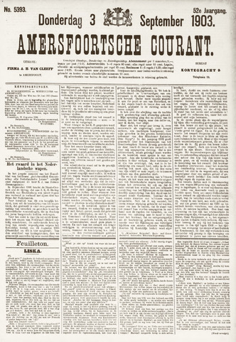 Amersfoortsche Courant 1903-09-03