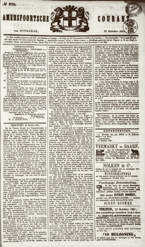 Amersfoortsche Courant 1861-10-22
