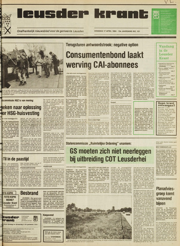 Leusder Krant 1984-04-17
