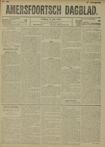 Amersfoortsch Dagblad 1903-07-31
