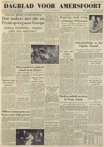 Dagblad voor Amersfoort 1952-06-14