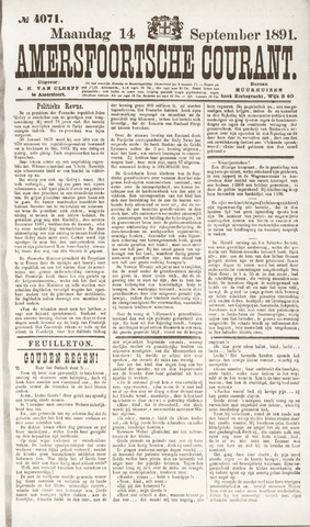 Amersfoortsche Courant 1891-09-14
