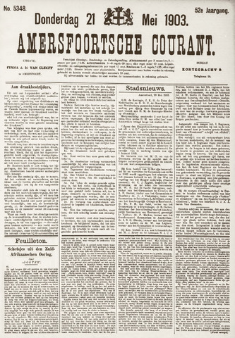 Amersfoortsche Courant 1903-05-21