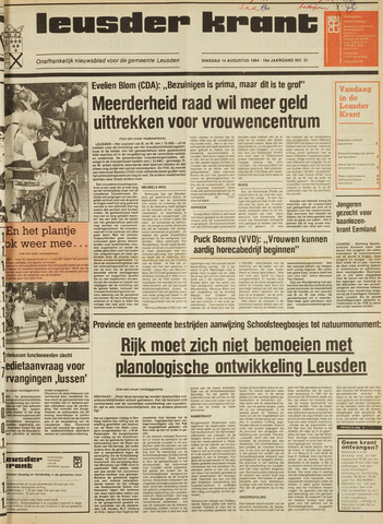 Leusder Krant 1984-08-14