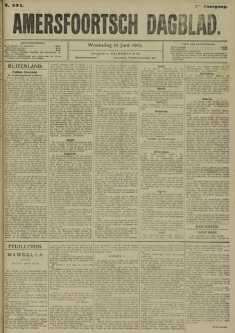 Amersfoortsch Dagblad 1903-06-10