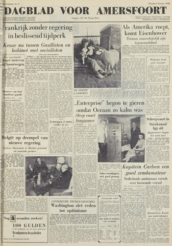 Dagblad voor Amersfoort 1952-01-08