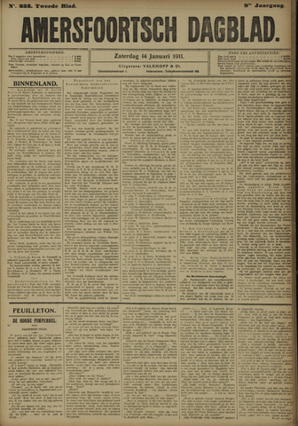 Amersfoortsch Dagblad 1911-01-14