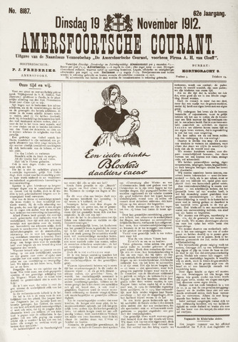 Amersfoortsche Courant 1912-11-19