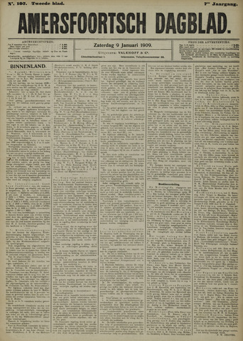 Amersfoortsch Dagblad 1909-01-09