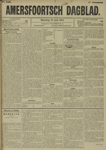Amersfoortsch Dagblad 1903-06-29