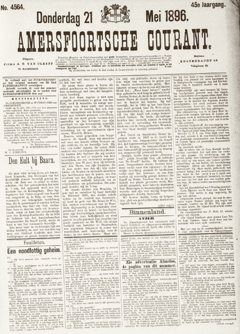 Amersfoortsche Courant 1896-05-21