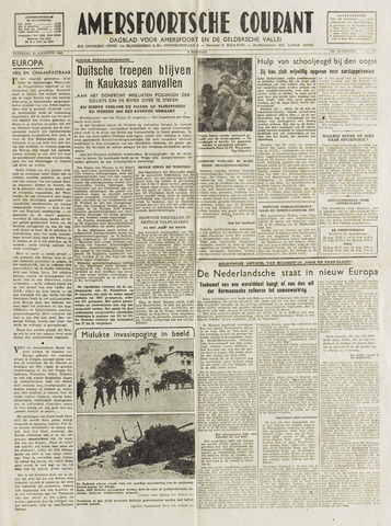 Amersfoortsche Courant 1942-08-22