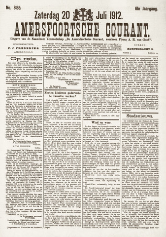 Amersfoortsche Courant 1912-07-20
