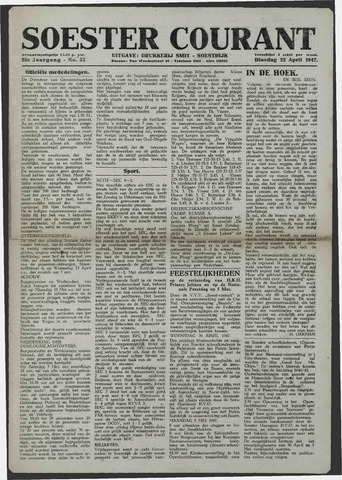 Soester Courant 1947-04-22