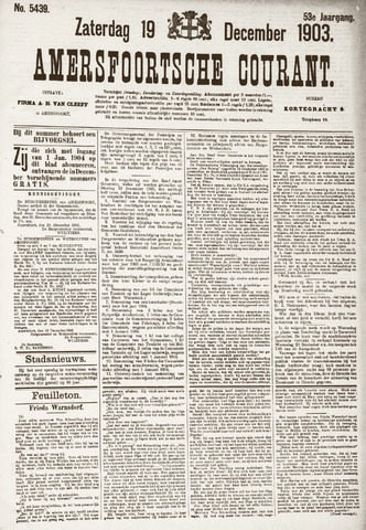 Amersfoortsche Courant 1903-12-19