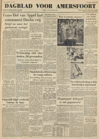 Dagblad voor Amersfoort 1952-07-02