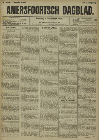 Amersfoortsch Dagblad 1905-11-04