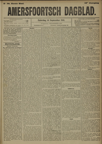 Amersfoortsch Dagblad 1911-09-16