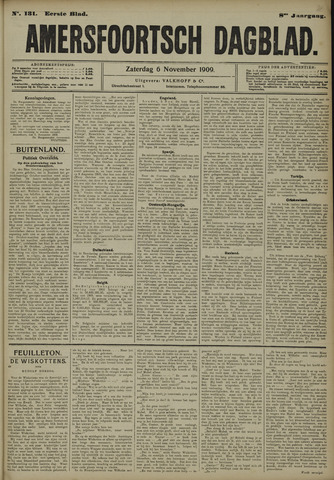 Amersfoortsch Dagblad 1909-11-06