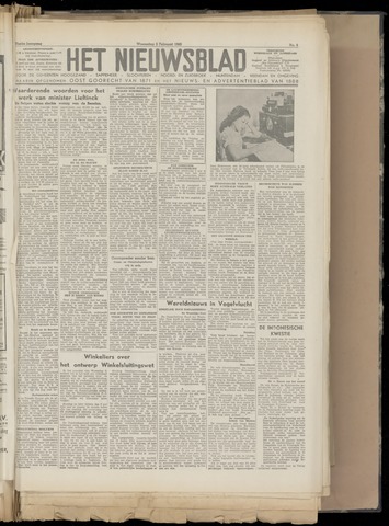 Het Nieuwsblad nl 1949-02-02