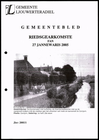 Notulen van de gemeenteraad van Leeuwarderadeel 2005