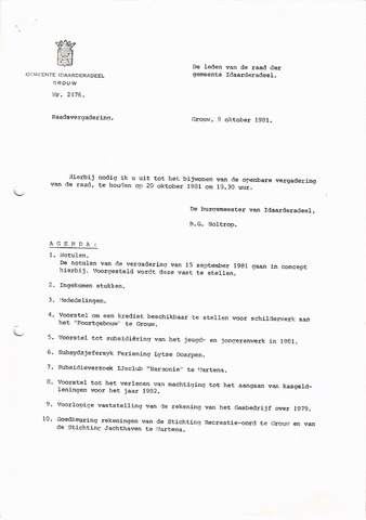 Raadsverslagen Idaarderadeel 1935-1983 1981-10-20